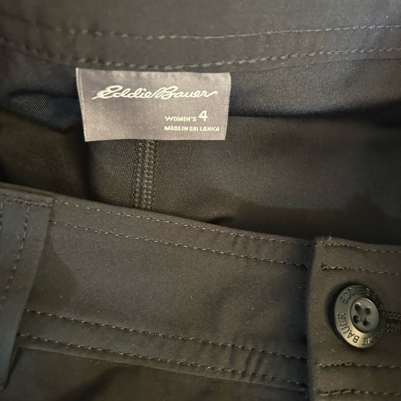 Eddie Bauer black adventurer athletic skort/skirt w/pockets Sz-4. Z20 - Picture 9 of 12